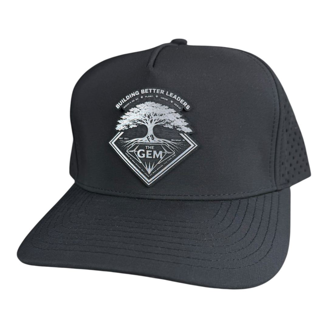 F3 Boise Settlers - The Gem - Dark Leatherette Patch Hat Pre-Order February 2026