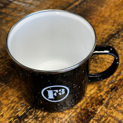 F3 Enamel-lined Iron Coffee Mug