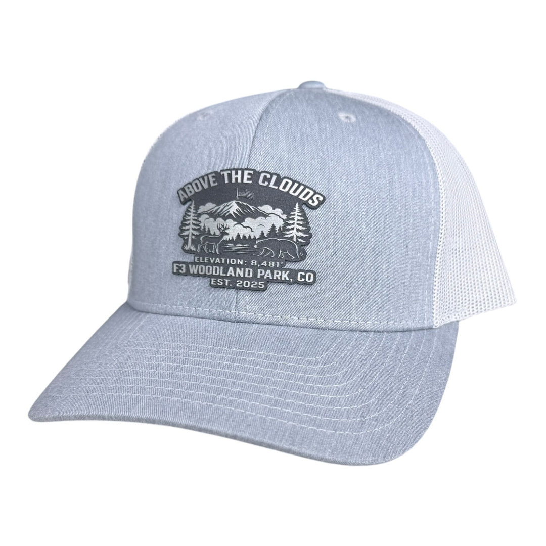 F3 Colorado Springs Above the Clouds Leatherette Patch Hat Pre-Order April 2026