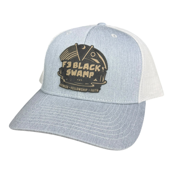 F3 Black Swamp Leatherette Patch Hat Pre-Order April 2026