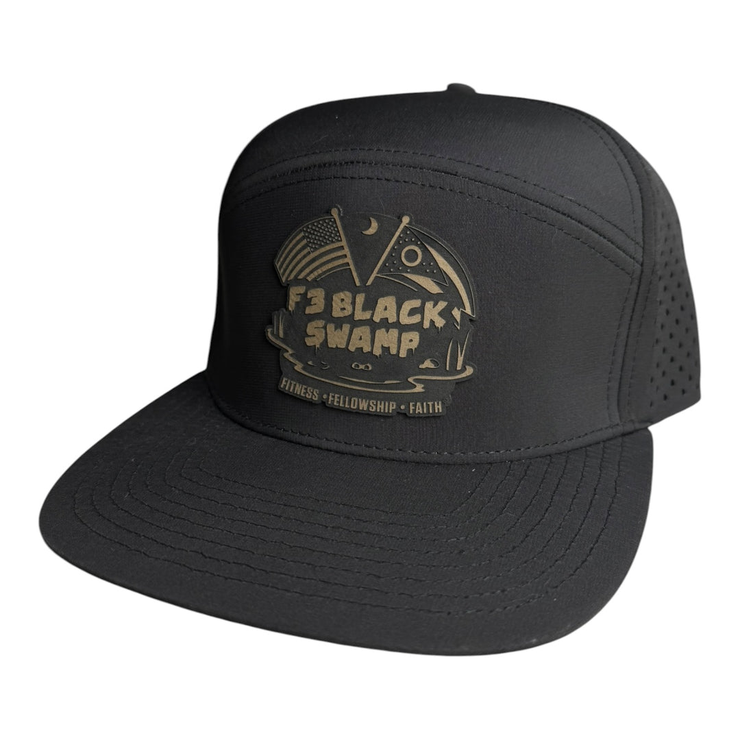 F3 Black Swamp Leatherette Patch Hat Pre-Order April 2026
