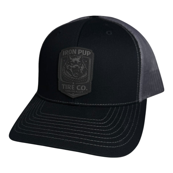 F3 Tornado Alley Iron Pup Tire Co. Leatherette Patch Hat Pre-Order April 2026