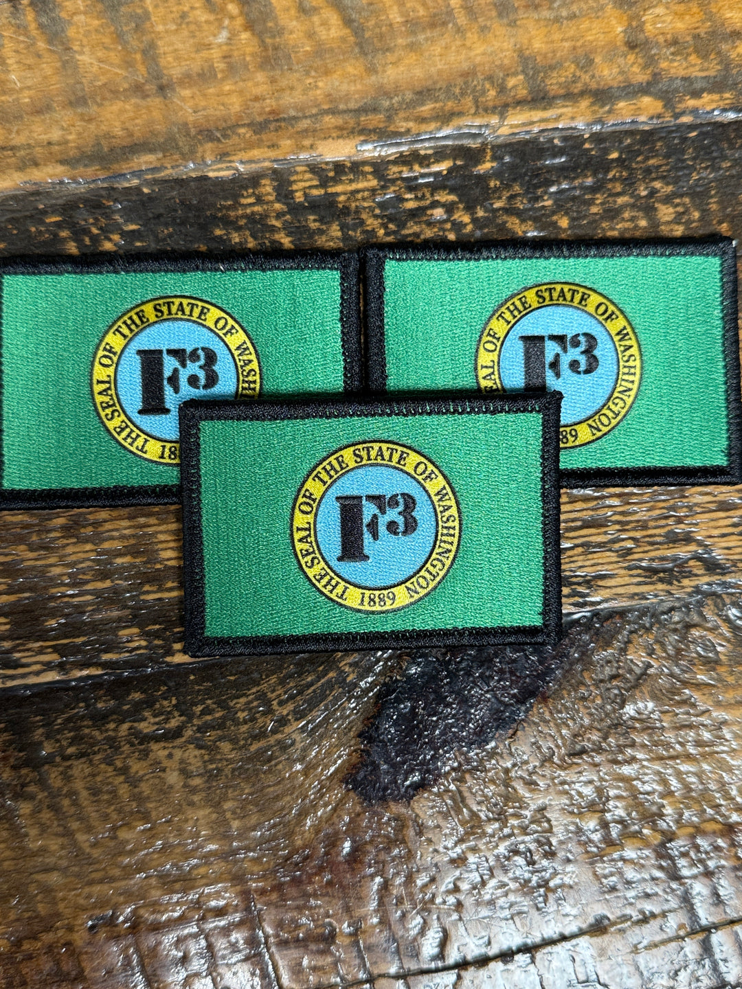 F3 Washington Flag Patch