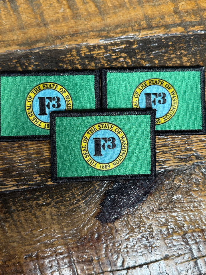 F3 Washington Flag Patch