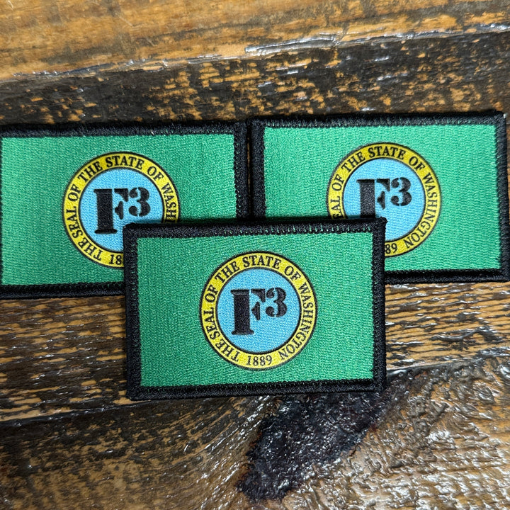 F3 Washington Flag Patch