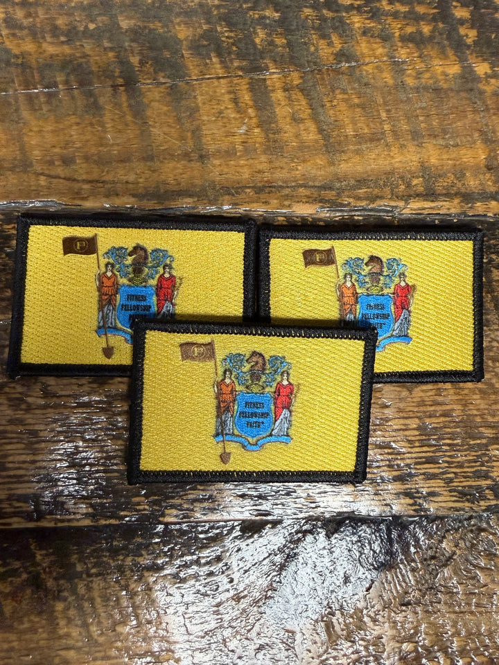F3 New Jersey Flag Patch