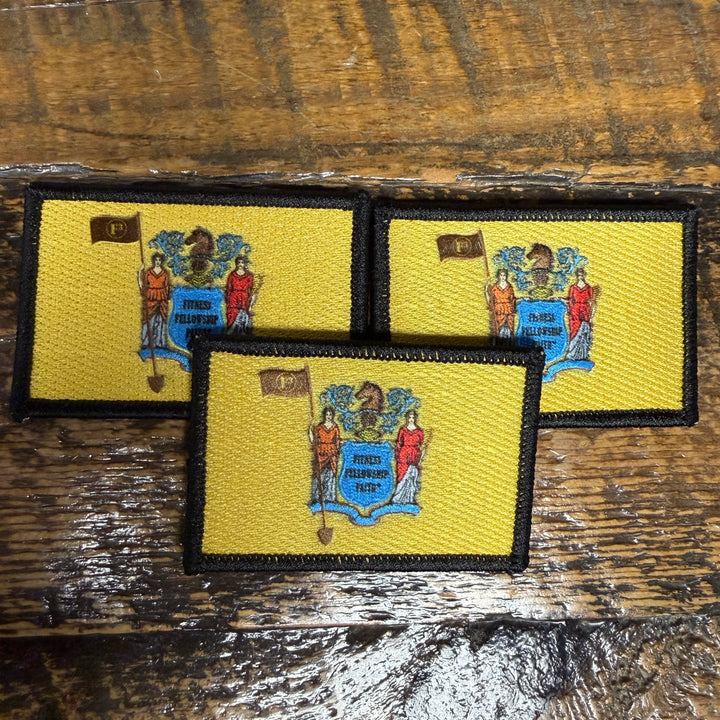 F3 New Jersey Flag Patch