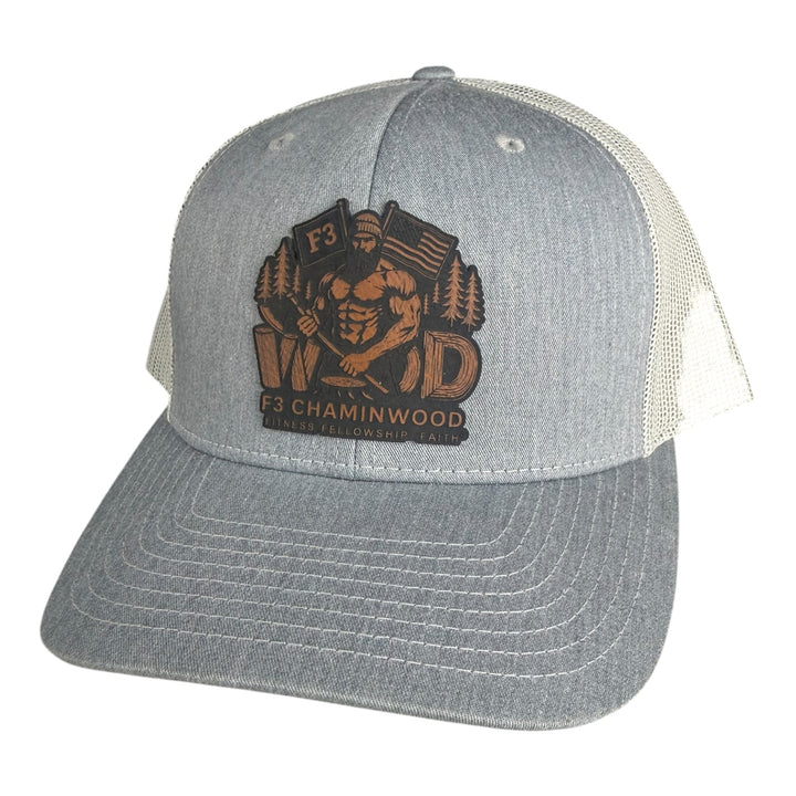 F3 Chaminwood The Wood Leatherette Patch Hat Pre-Order July 2026