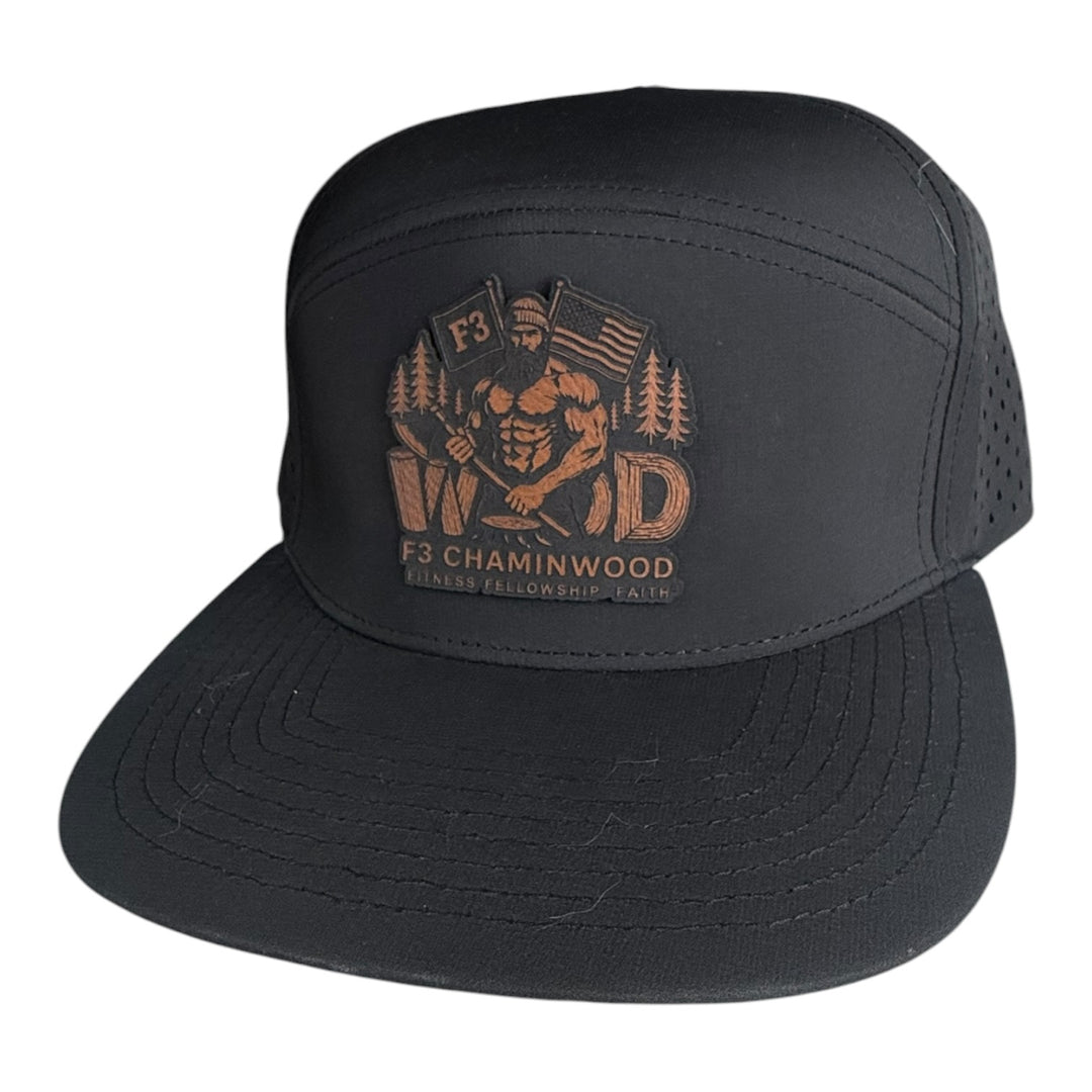 F3 Chaminwood The Wood Leatherette Patch Hat Pre-Order July 2026