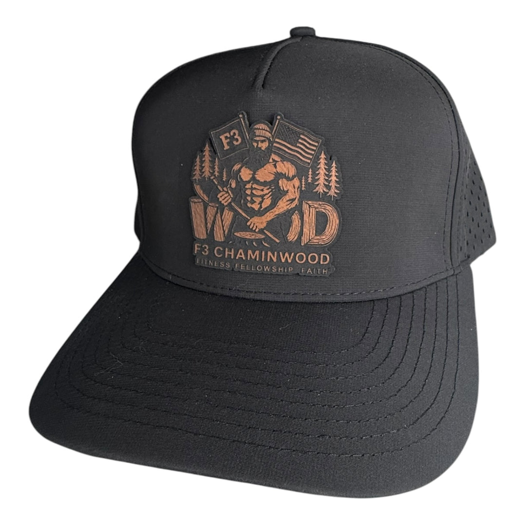 F3 Chaminwood The Wood Leatherette Patch Hat Pre-Order July 2026