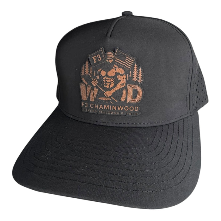 F3 Chaminwood The Wood Leatherette Patch Hat Pre-Order July 2026
