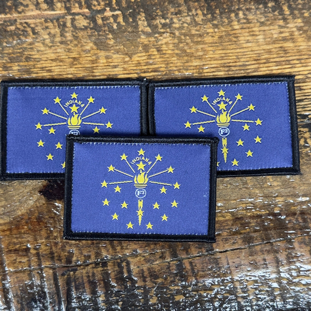 F3 Indiana Flag Patch