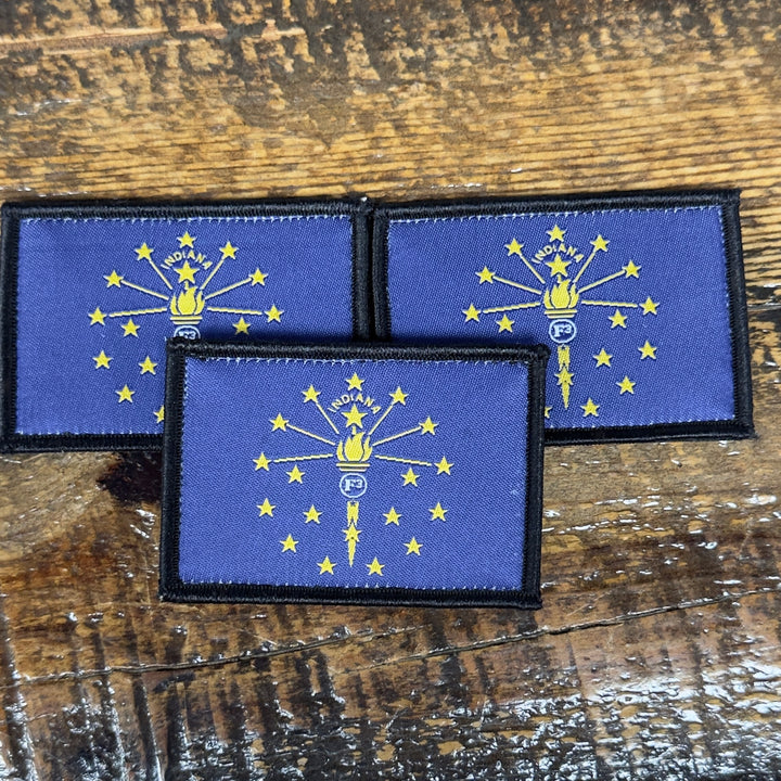 F3 Indiana Flag Patch