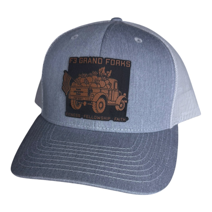 F3 Grand Forks Anniversary Leatherette Patch Hat Pre-Order July 2026