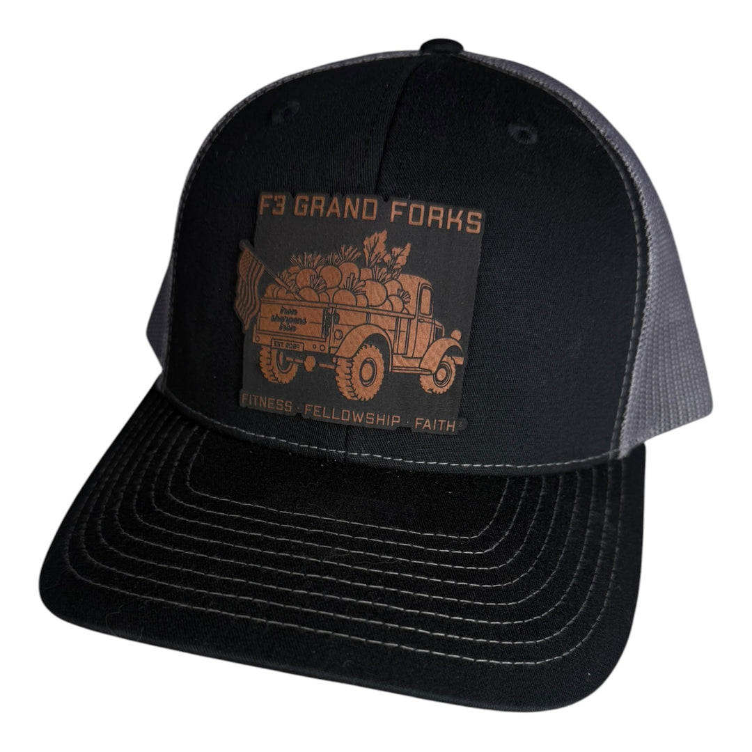 F3 Grand Forks Anniversary Leatherette Patch Hat Pre-Order July 2026