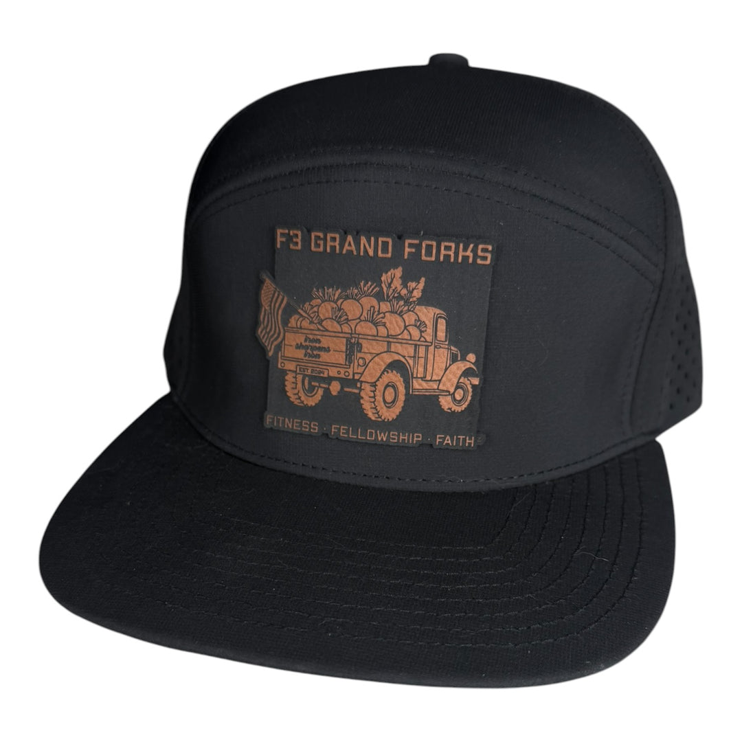F3 Grand Forks Anniversary Leatherette Patch Hat Pre-Order July 2026