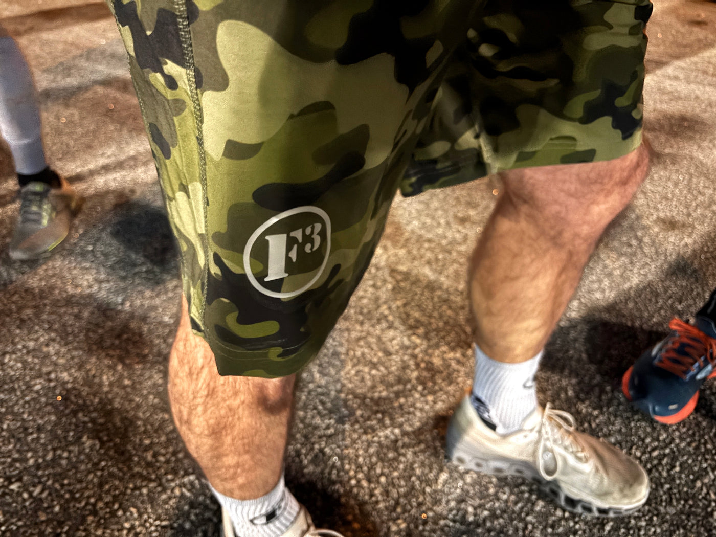 F3 MudGear Men's Freestyle Shorts (Green Camo)