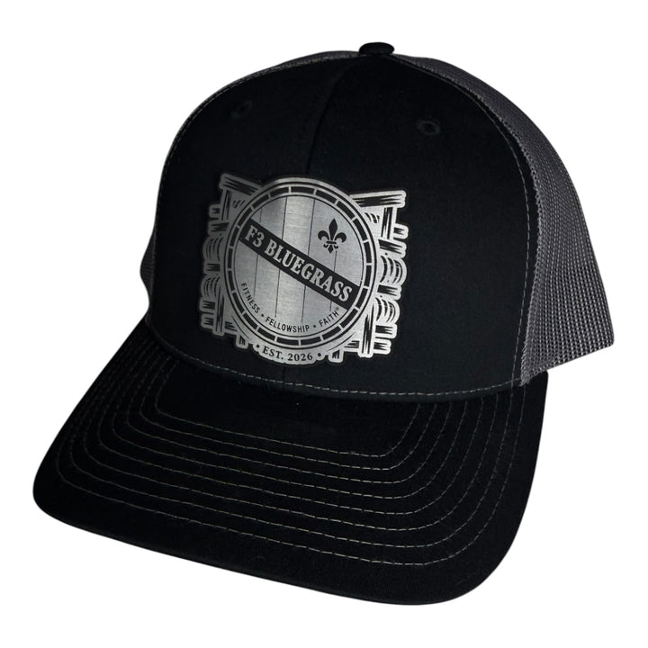 F3 Blue Grass Leatherette Patch Hat Pre-Order August 2026