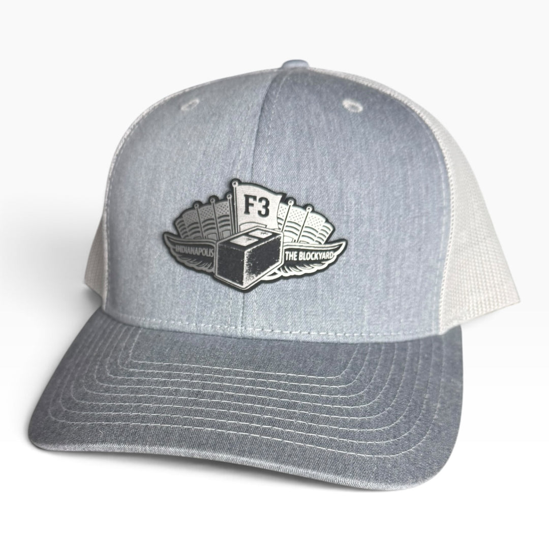 F3 Indy South Blockyard Leatherette Patch Hat Pre-Order August 2026