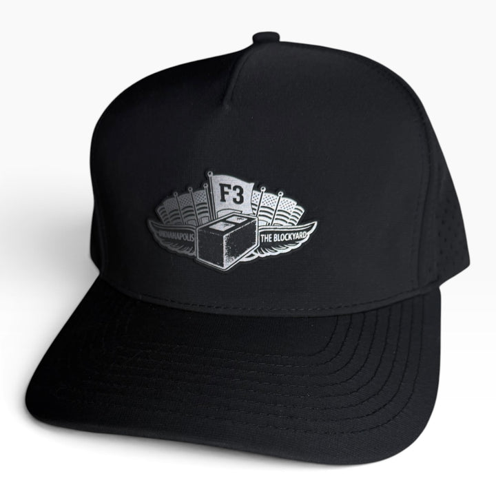 F3 Indy South Blockyard Leatherette Patch Hat Pre-Order August 2026
