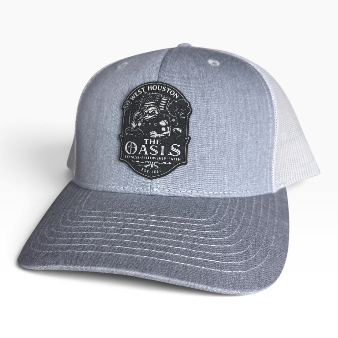 F3 West Houston - The Oasis Leatherette Patch Hat Pre-Order September 2026