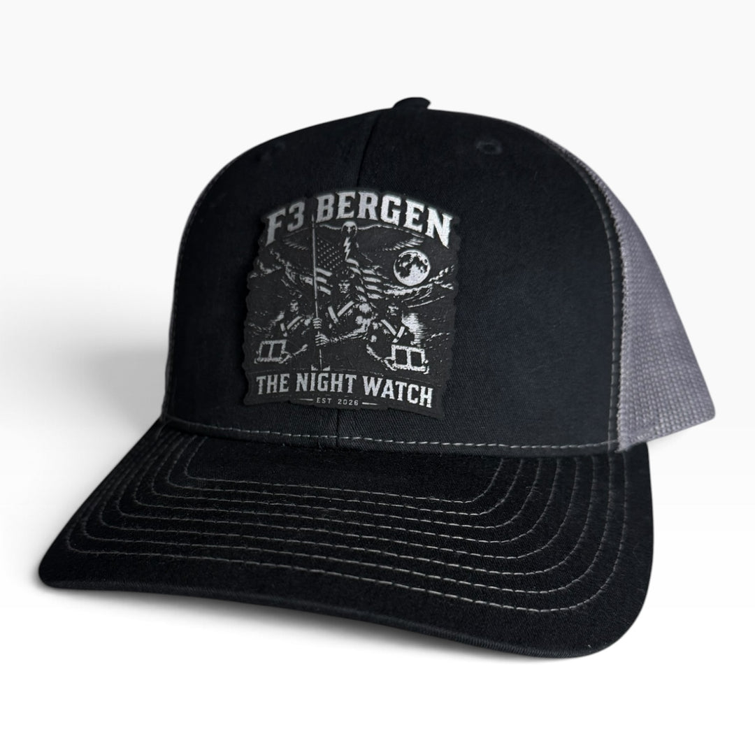 F3 Bergen: The Night Watch Leatherette Patch Hat Pre-Order September 2026