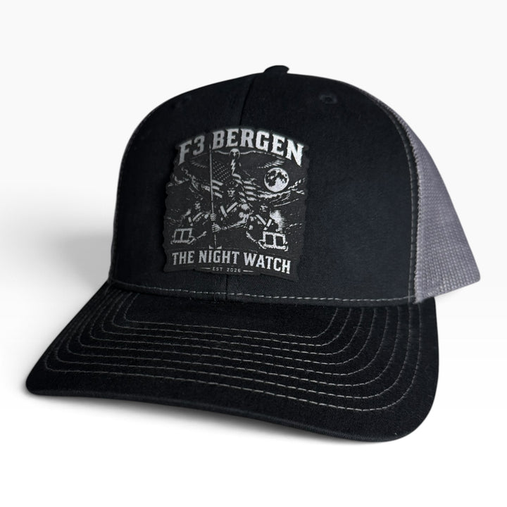 F3 Bergen: The Night Watch Leatherette Patch Hat Pre-Order September 2026