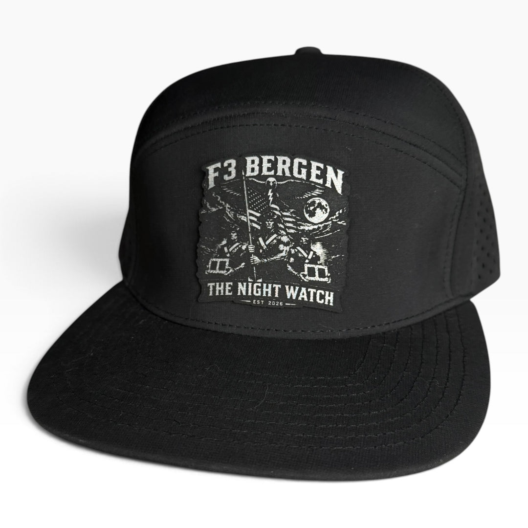 F3 Bergen: The Night Watch Leatherette Patch Hat Pre-Order September 2026