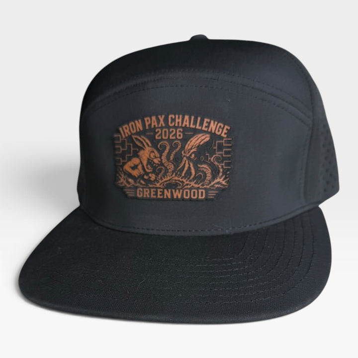 F3 Iron Pax Challenge 2026 Leatherette Patch Hat Pre-Order September 2026