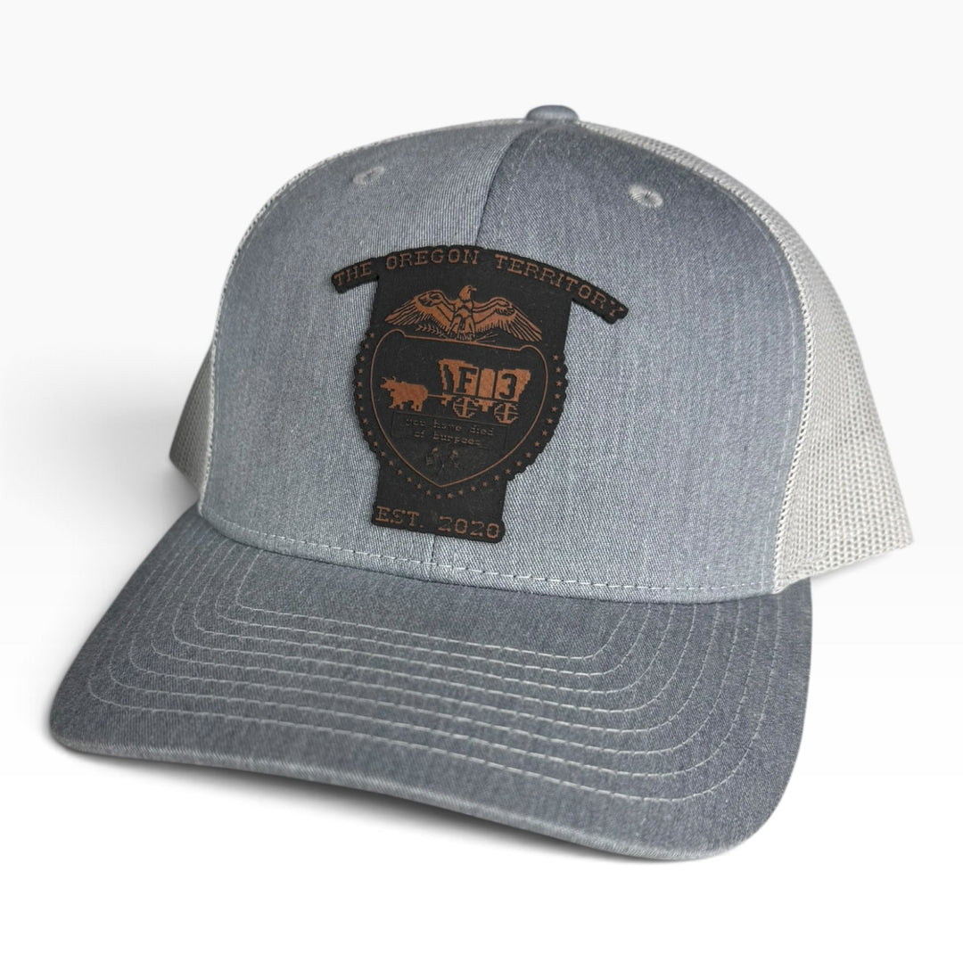 F3 Oregon Territory Gear Leatherette Patch Hat Pre-Order September 2026
