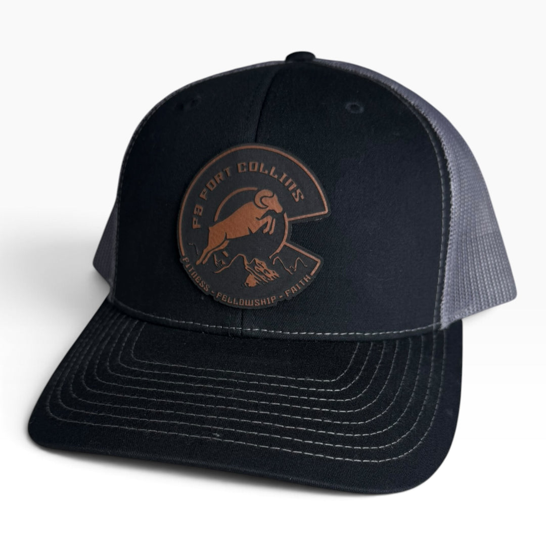 F3 Fort Collins Leatherette Patch Hat Pre-Order September 2026