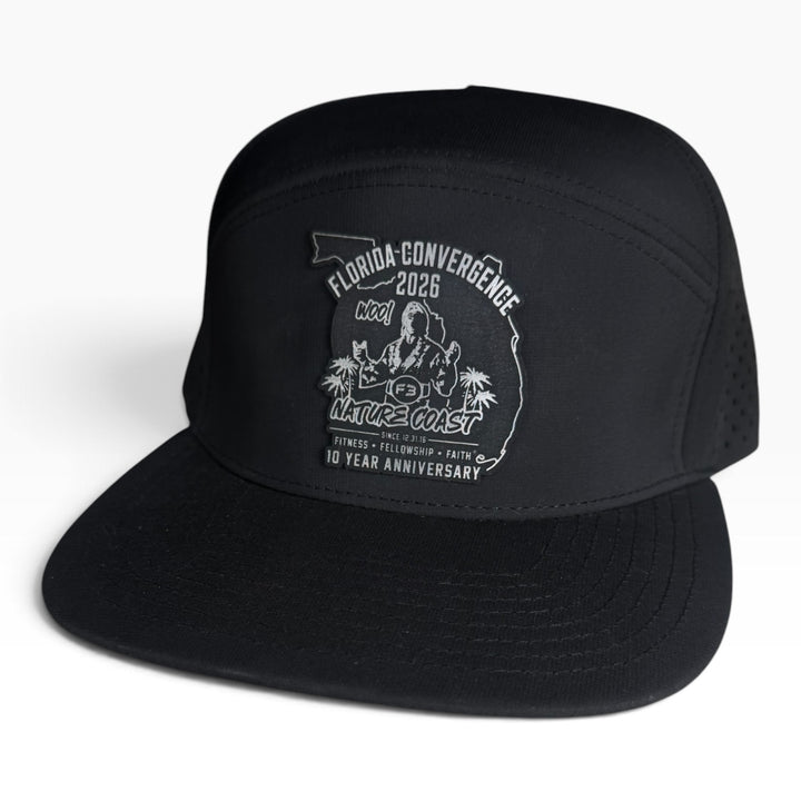 F3 Nature Coast Florida Convergence 2026 Leatherette Patch Hat Pre-Order October 2026