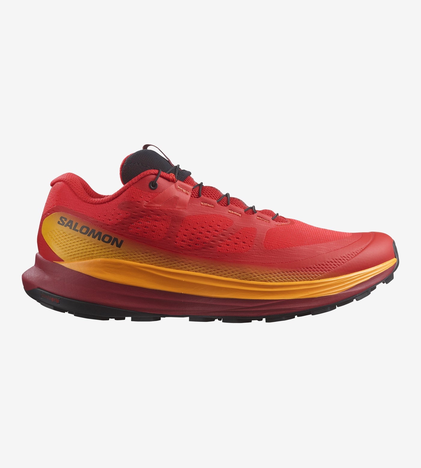 Men's Salomon Ultra Glide 2, High Risk Red/Zinnia/Black, 10 D Medium