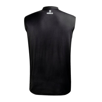 F3 Classic - MudGear Men's Fitted Performance Shirt VX - Sleeveless (Black)