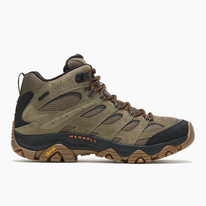 Men's Merrell Moab 3 Mid WP, New Olive/Gum