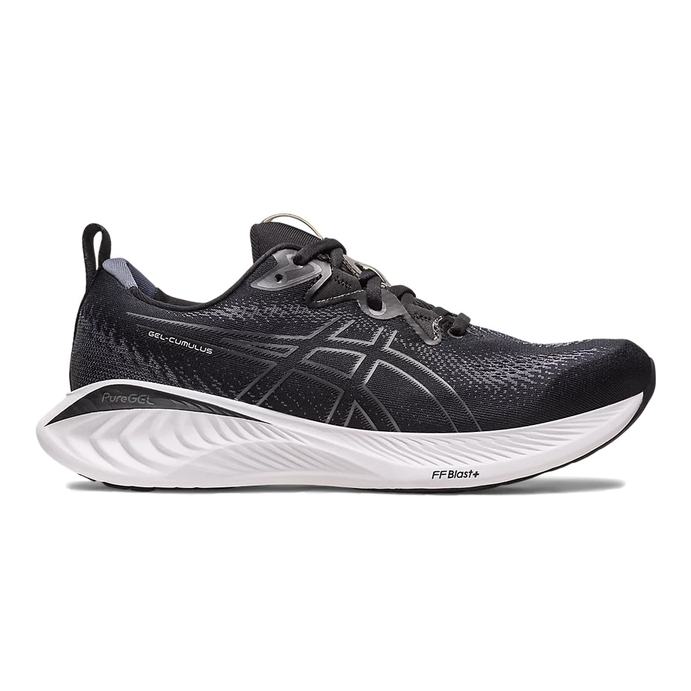 Men's Asics Gel-Cumulus 25, Black/Carrier Grey, 11.5 2E Wide