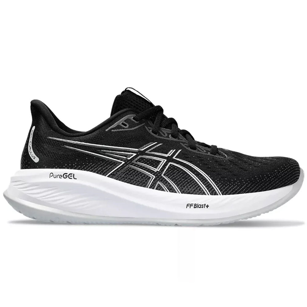 Men's Asics Gel-Cumulus 26, Black/Concrete, 7 D Medium