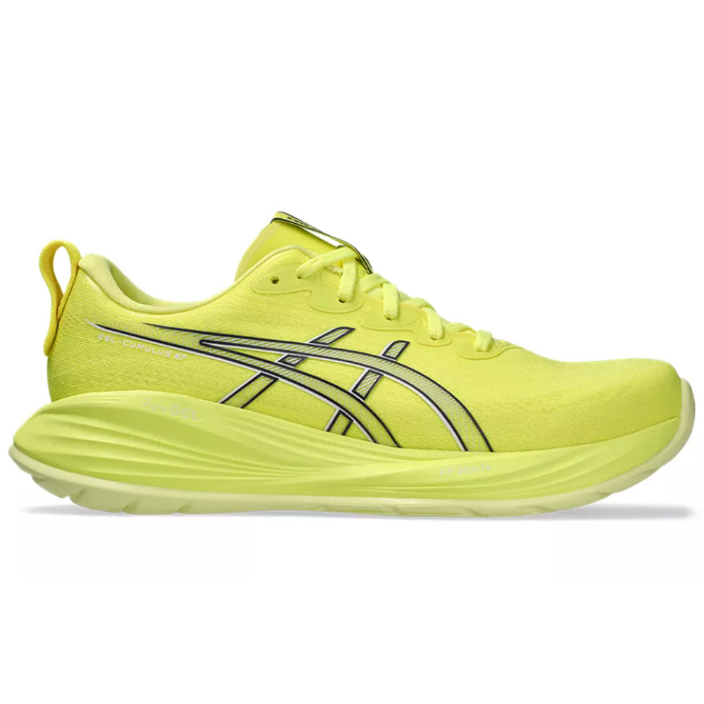 Men's Asics Gel-Cumulus 27, Citron/White, 13 D Medium