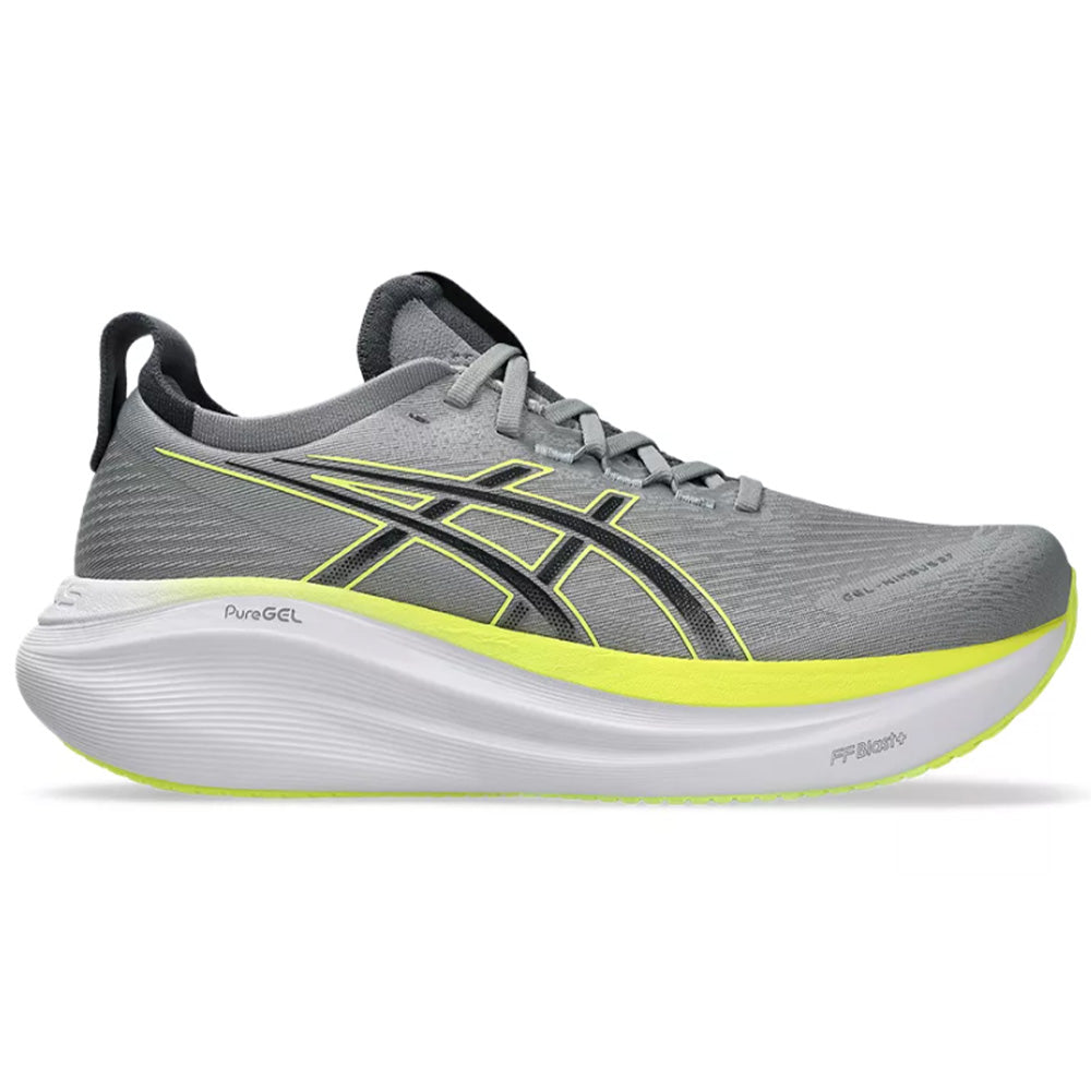 Men's Asics Gel-Nimbus 27, Gravel/Carrier Grey, 11.5 2E Wide