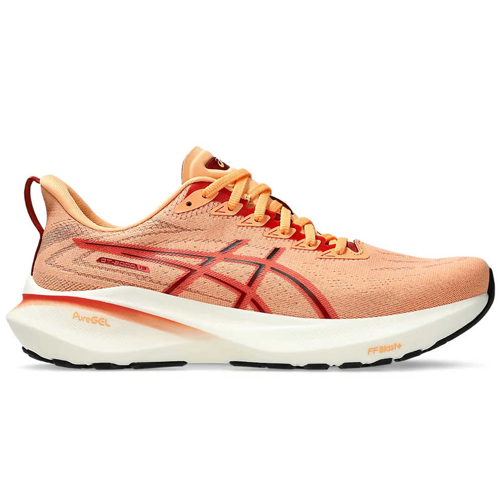 Men's Asics GT-2000 13, Faded Orange/Desert Red, 9 2E Wide