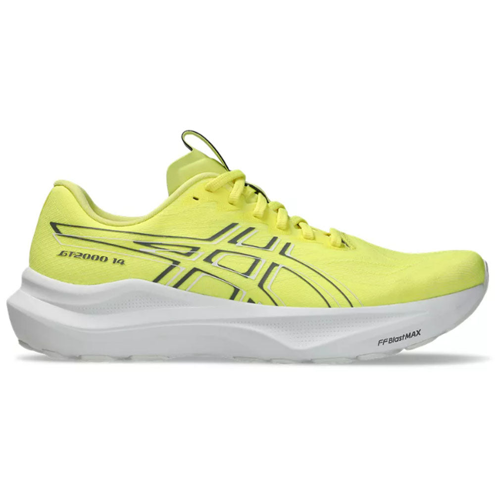 Men's Asics GT-2000 14, Citron/Steel Grey, 12 D Medium