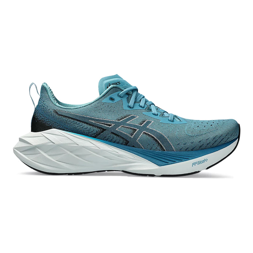 Men's Asics Novablast 4, Blue Teal/Evening Teal, 12 D Medium