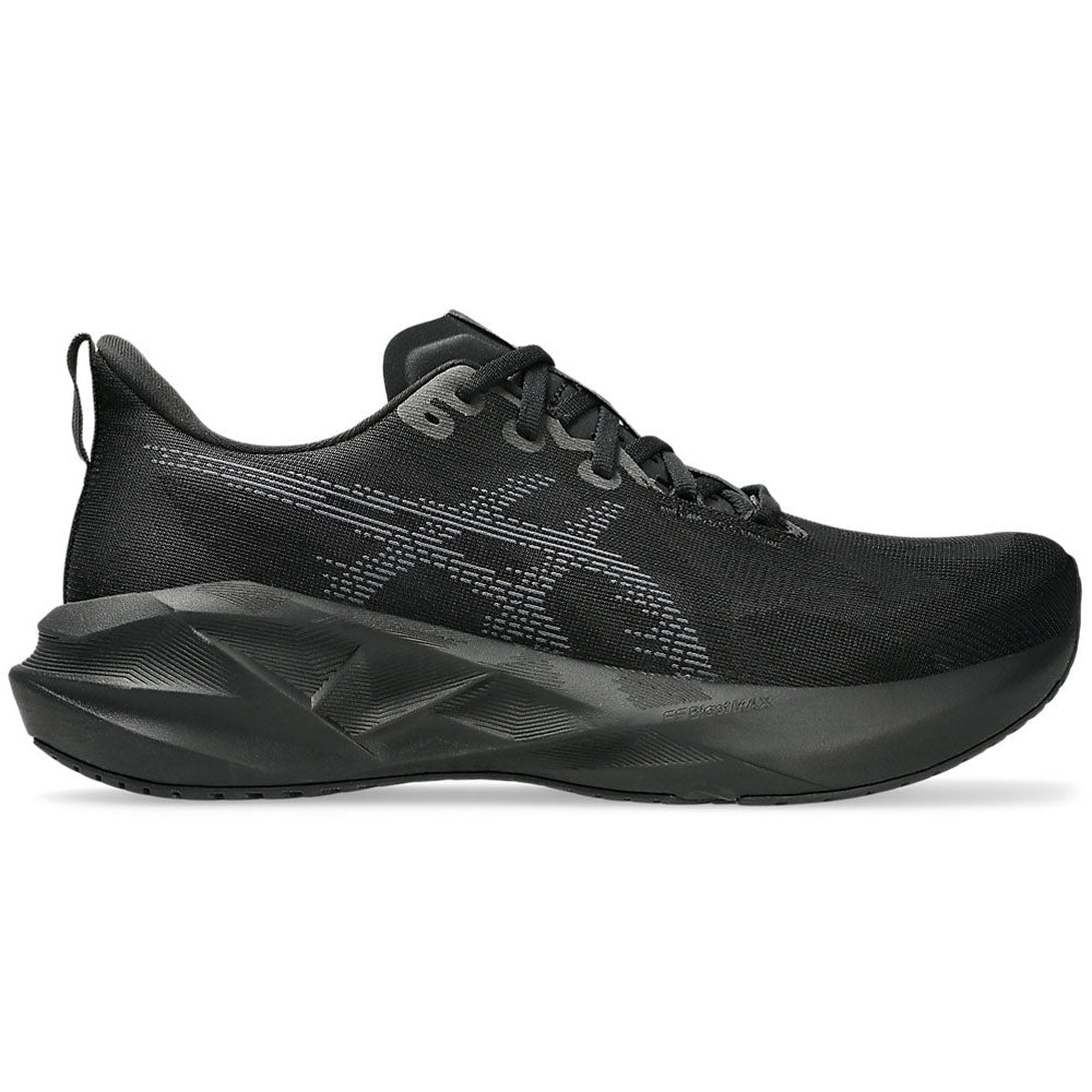 Men's Asics Novablast 5, Black/Carrier Grey, 9.5 D Medium