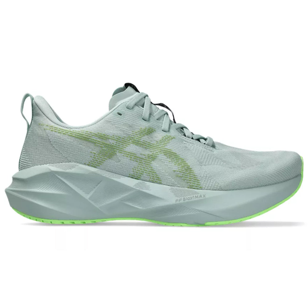 Men's Asics Novablast 5, Cold Moss/Light Orange, 14 D Medium