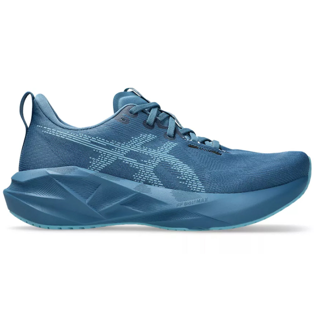 Men's Asics Novablast 5, Winter Sea/Stillwater, 9.5 D Medium