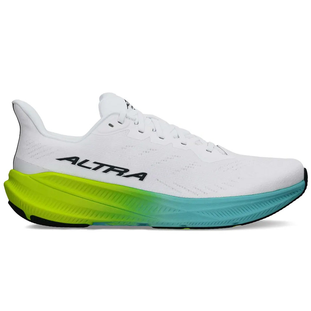 Men's Altra Experience Flow 2, White/Lime, 11 D Medium