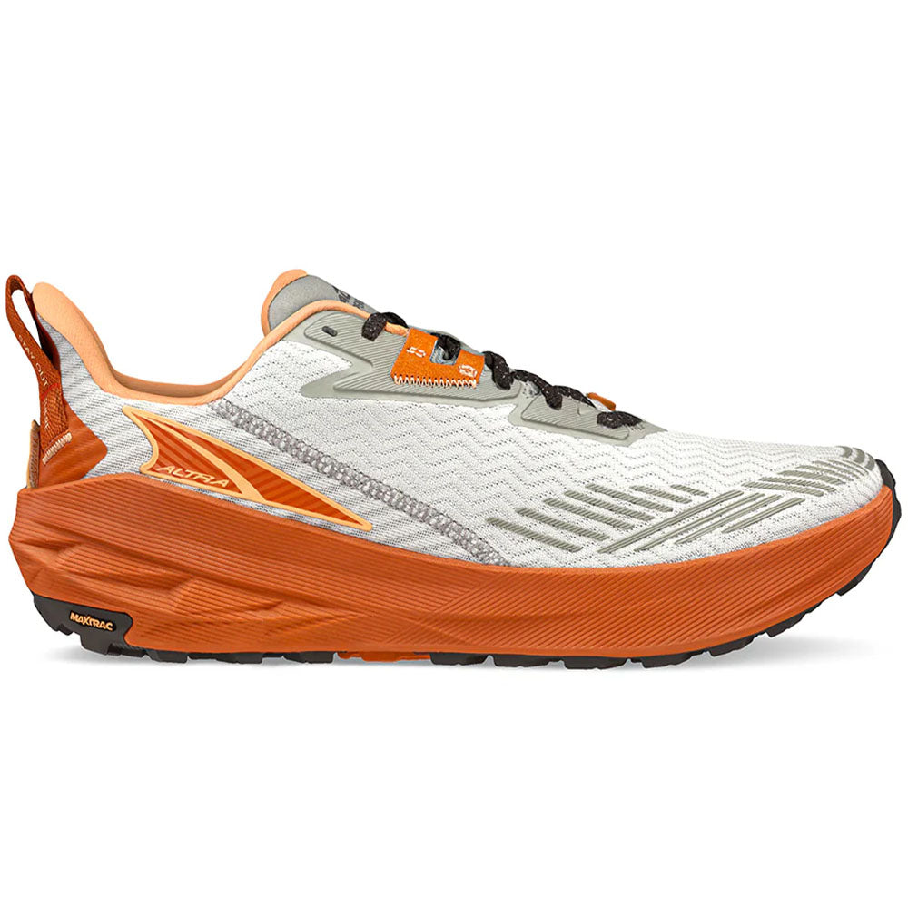 Men's Altra Experience Wild, Gray/Orange, 9 D Medium