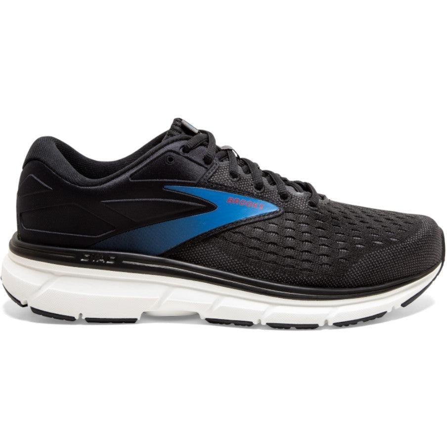 Men's Brooks Dyad 11, Black/Ebony/Blue, 8.5 D Medium