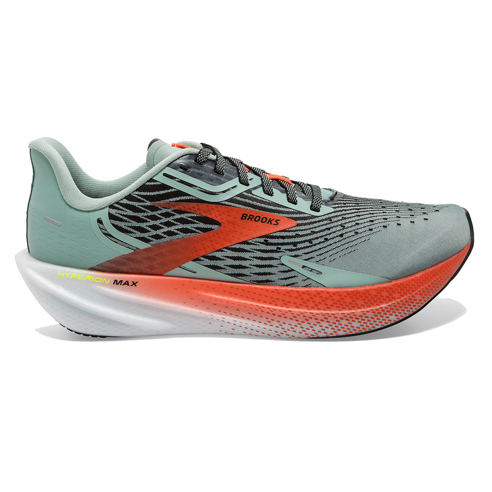 Men's Brooks Hyperion Max, Blue Surf/Cherry/Nightlife, 13 D Medium