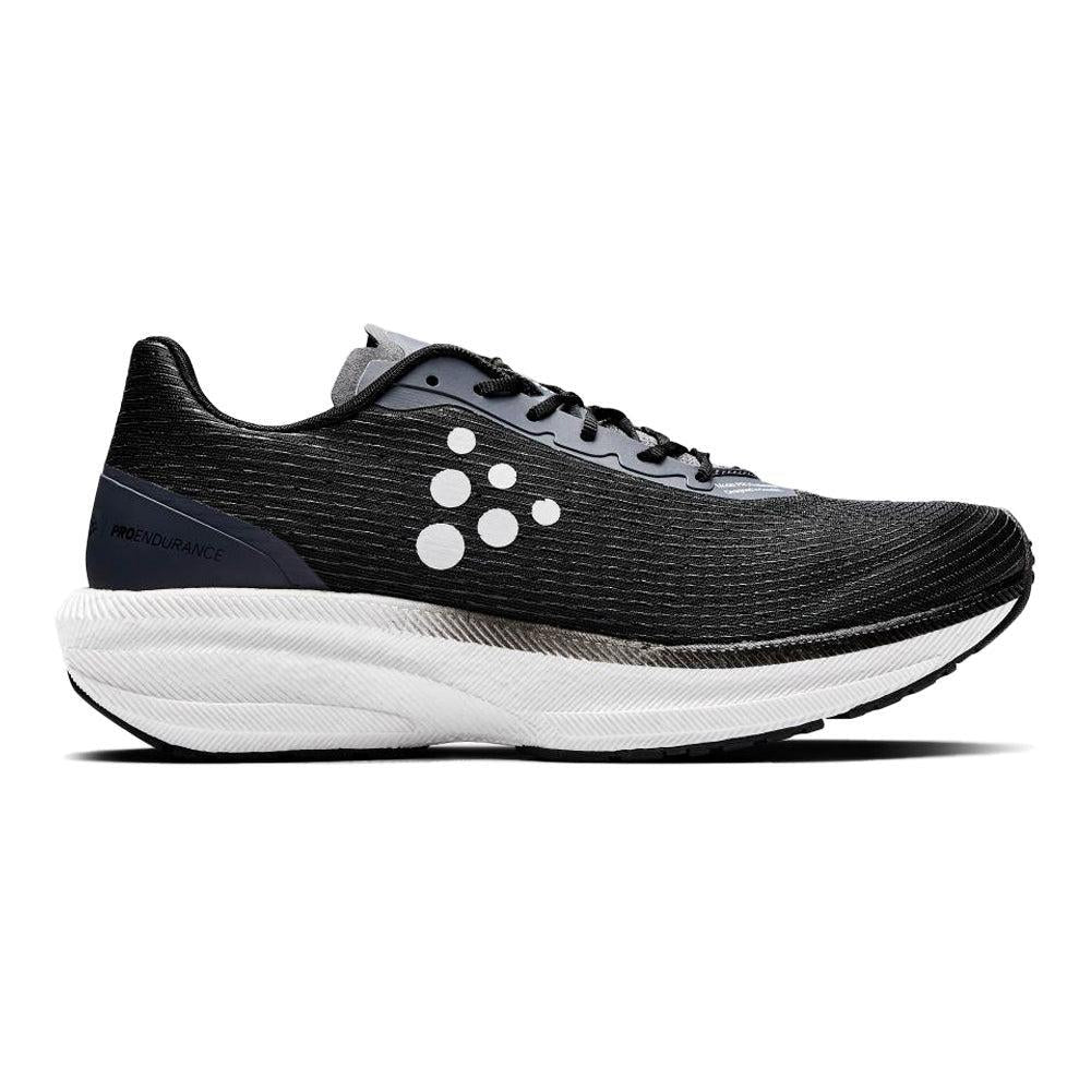 Men's Craft Pro Endur Distance, Black-White, 8.5 D Medium